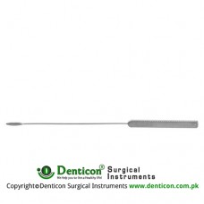 Garret Vascular Dilator Malleable Stainless Steel, 14 cm - 5 1/2" Diameter 4.5 mm Ø